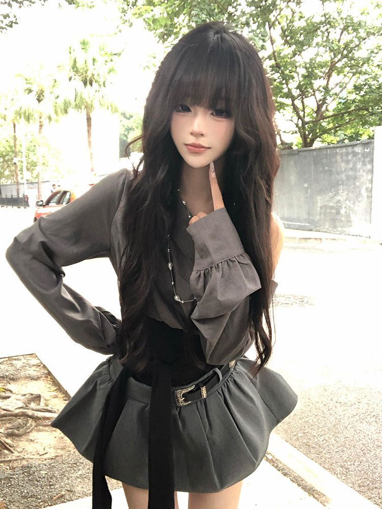 2026 Hot Girl Sexy Gothic Slim - Women'S Y2K Fashion Aesthetic recensie en prijs