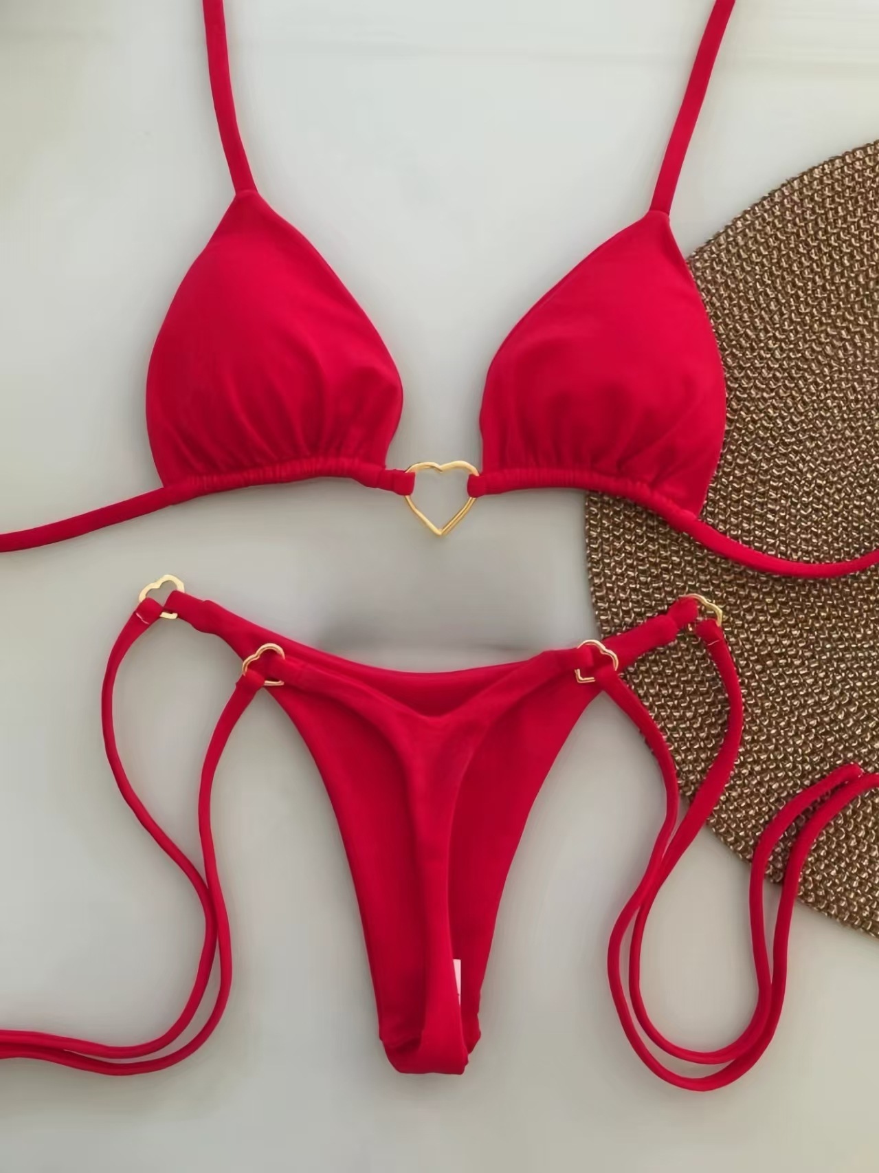 2026 Sexy Halter Effen kleur B - Tie Dye Two Piece recensie en prijs