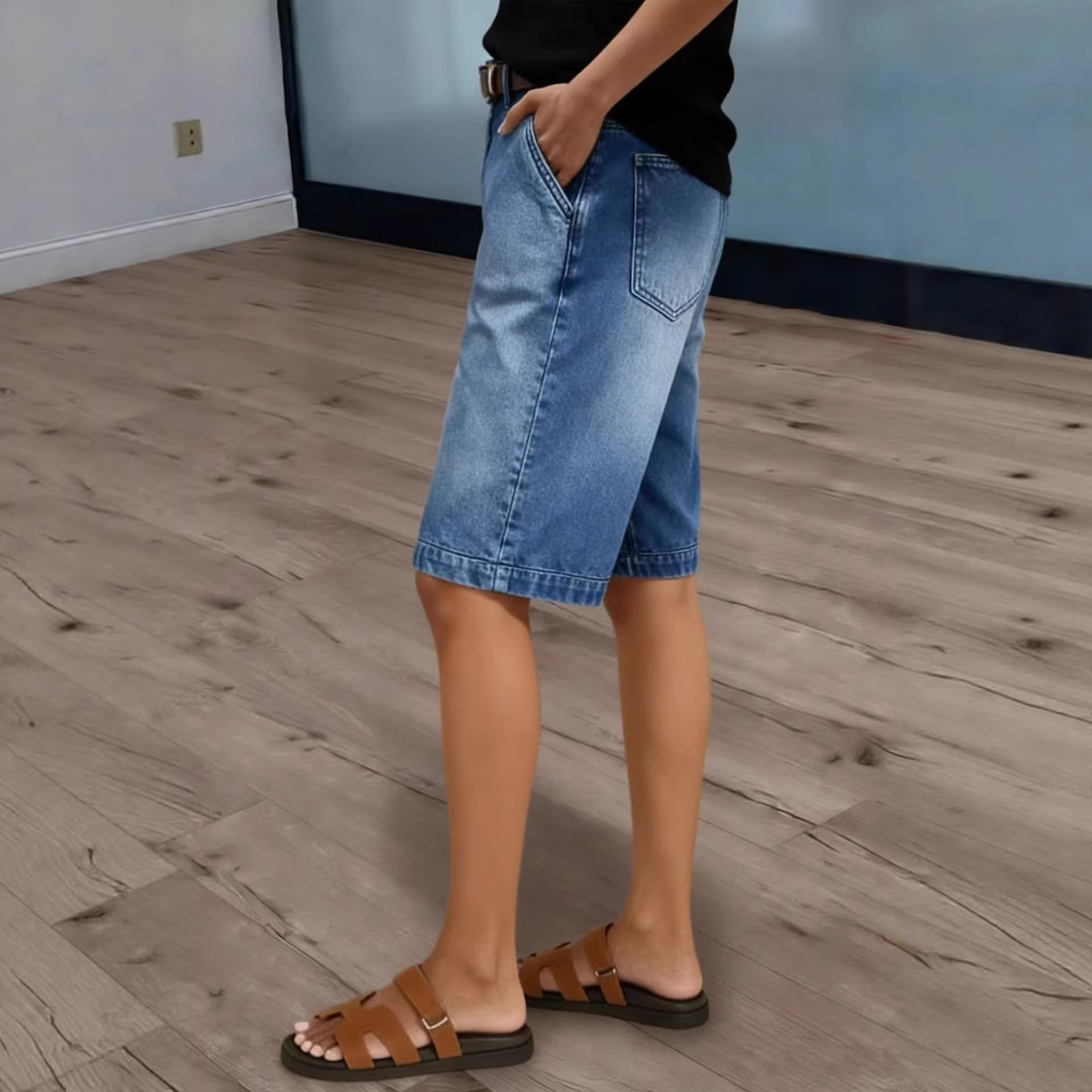 Dames knielange denim shorts,  - Women'S Fashion Trousers recensie en prijs