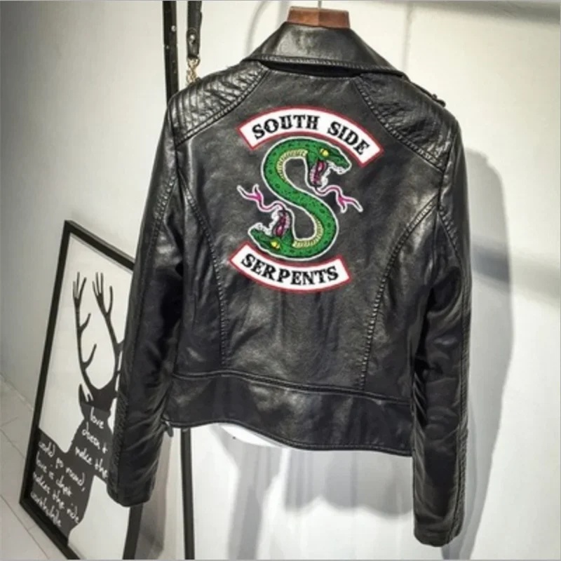 Nieuwe 2026 Southside Serpent  - Women'S Fashion Leather Jacket recensie en prijs