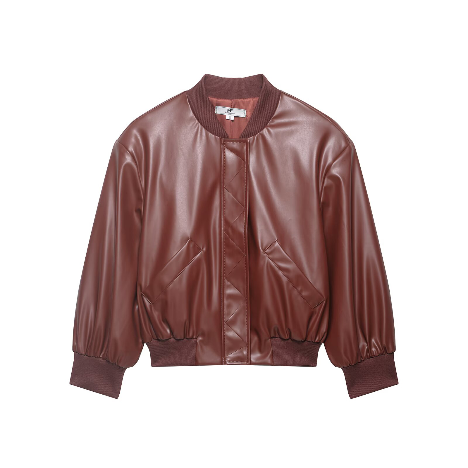 Nieuwe dames pilotjas van imit - Women'S Fashion Leather Jacket recensie en prijs