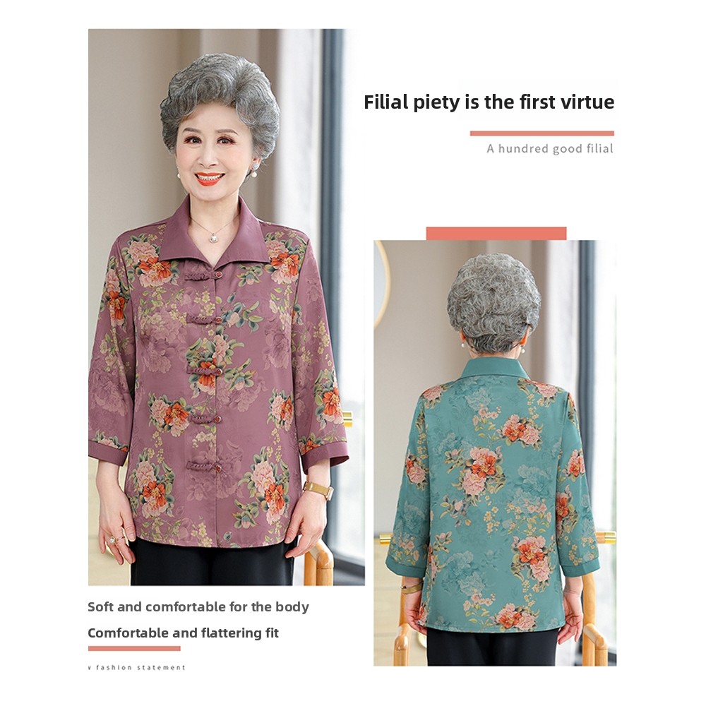 Elegant overhemd met driekwart - Women Fashion Over 60 recensie en prijs