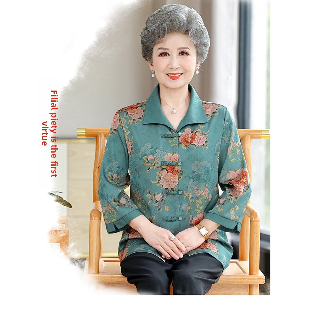 Elegant overhemd met driekwart - Women Fashion Over 60 recensie en prijs