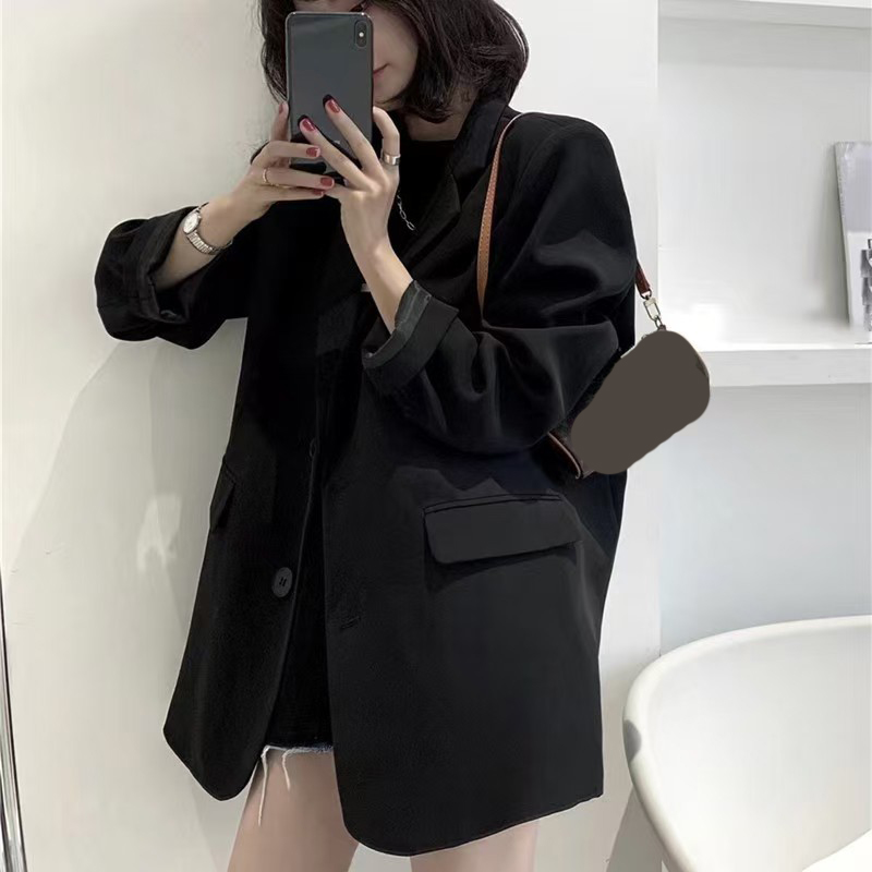 Koreaanse Single Breasted Zwar - Blazer Women Oversized recensie en prijs