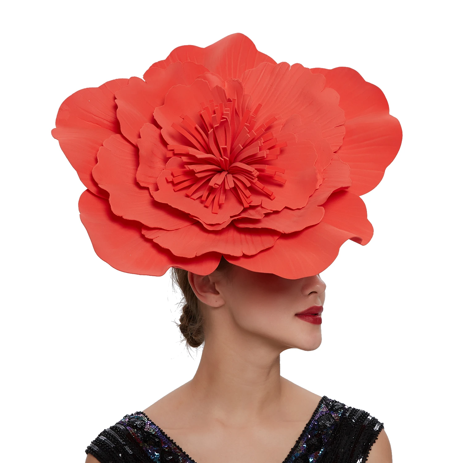 Vrouwen Grote Bloem Haarband B - Women Fashion Photoshoot recensie en prijs