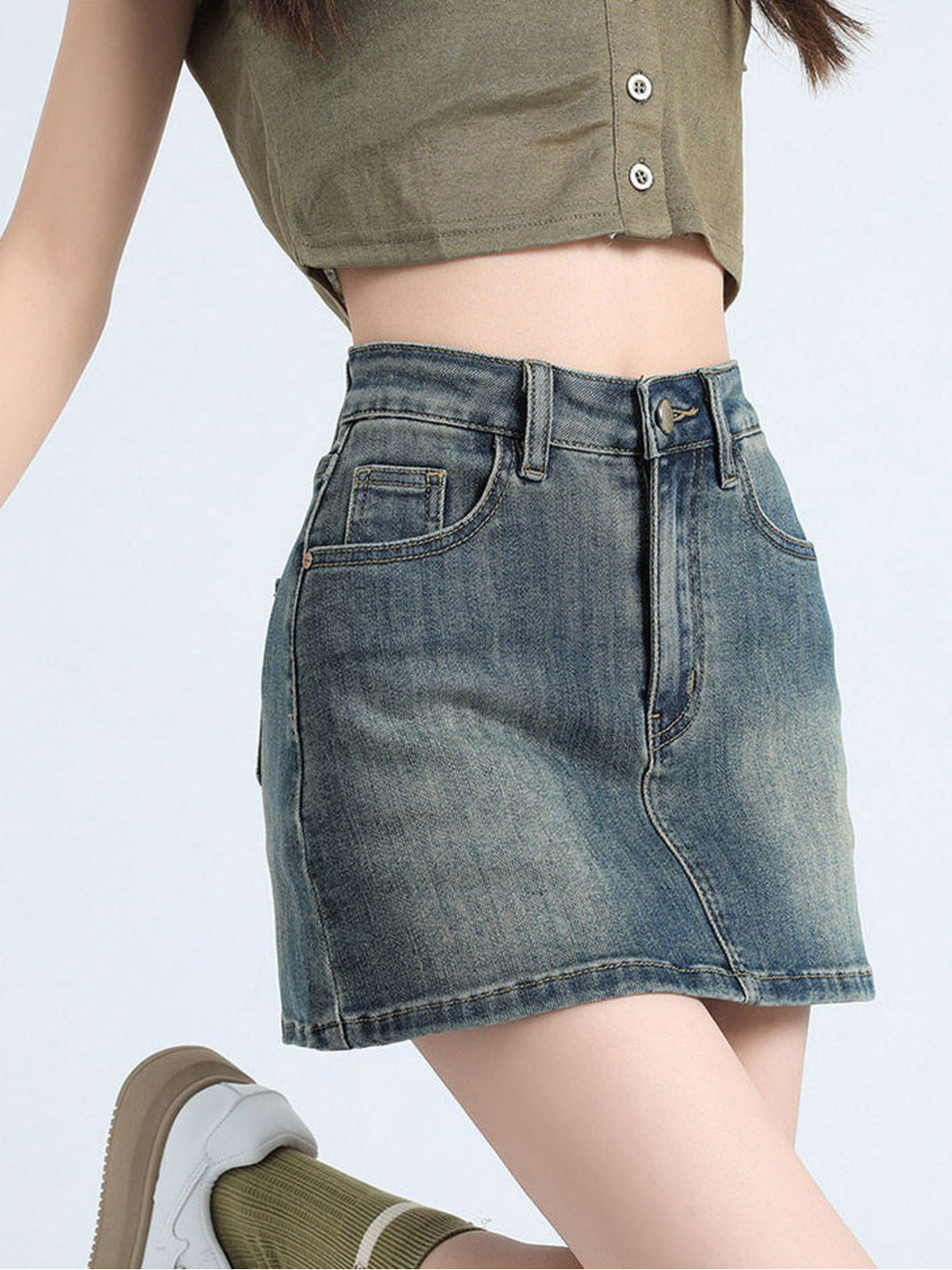 Dames Vintage Gewassen Denim S - Denim Shorts Women recensie en prijs