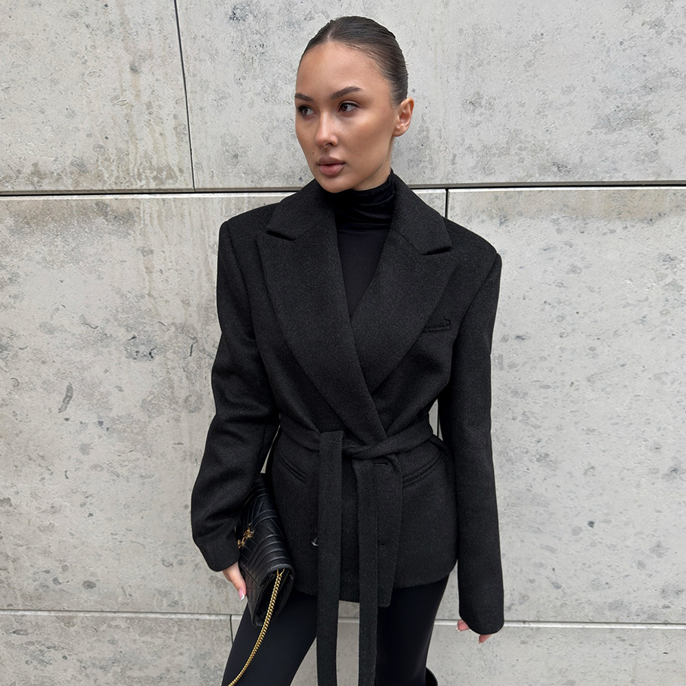 Grijze Wolmix Revers Blazer Ja - Blazer Women Oversized recensie en prijs