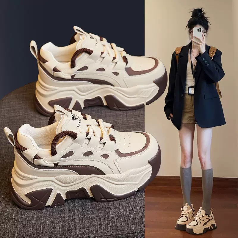 2026 Nieuwe leren schoenen met - Sneakers Fashion Women recensie en prijs