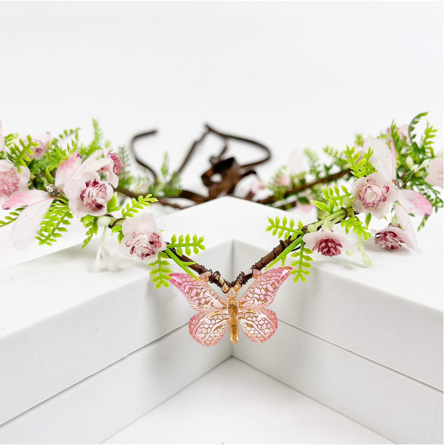 Flower Fairy Crown - Bloemen E - Women Fashion Photoshoot recensie en prijs