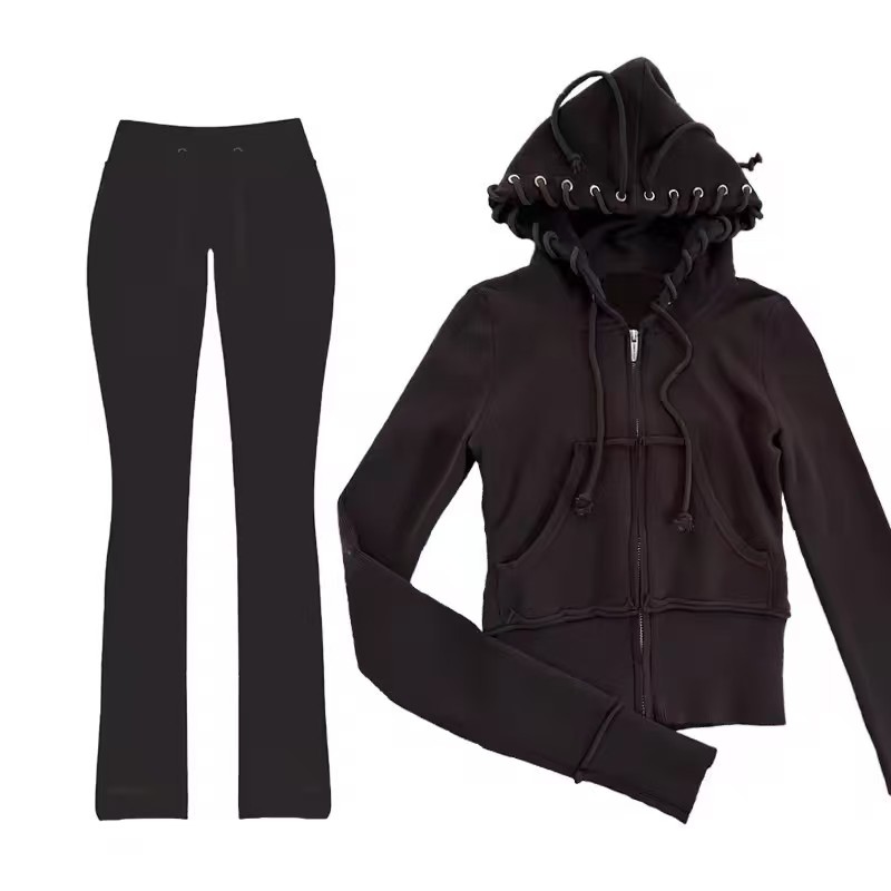 Nieuwe mode gebreide streetwea - Women'S Y2K Fashion Aesthetic recensie en prijs