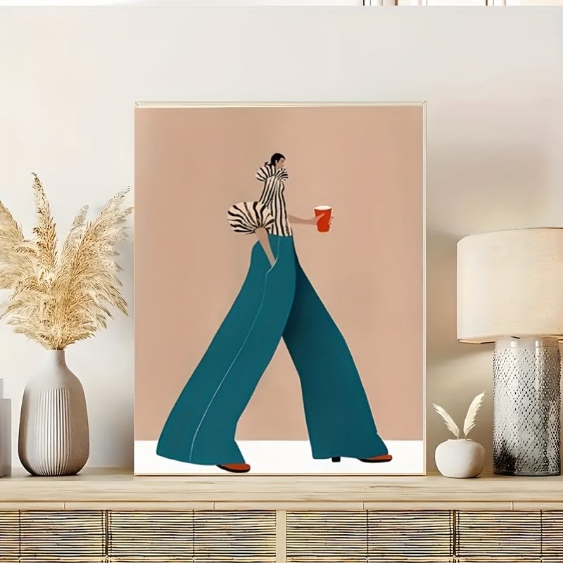 Modieuze blauwe broek vrouw po - Women'S Fashion Trousers recensie en prijs