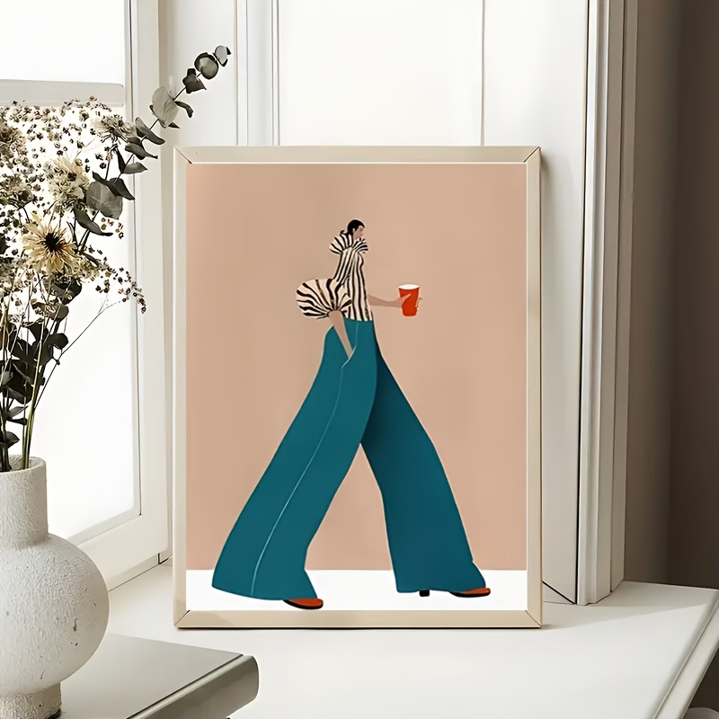 Modieuze blauwe broek vrouw po - Women'S Fashion Trousers recensie en prijs